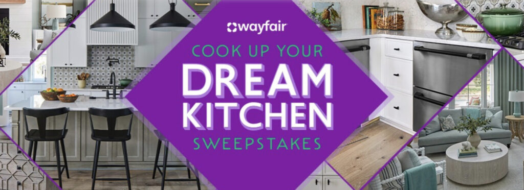 Cook Up Your Dream Kitchen Sweepstakes – Win A $5,000 Wayfair Gift Card!